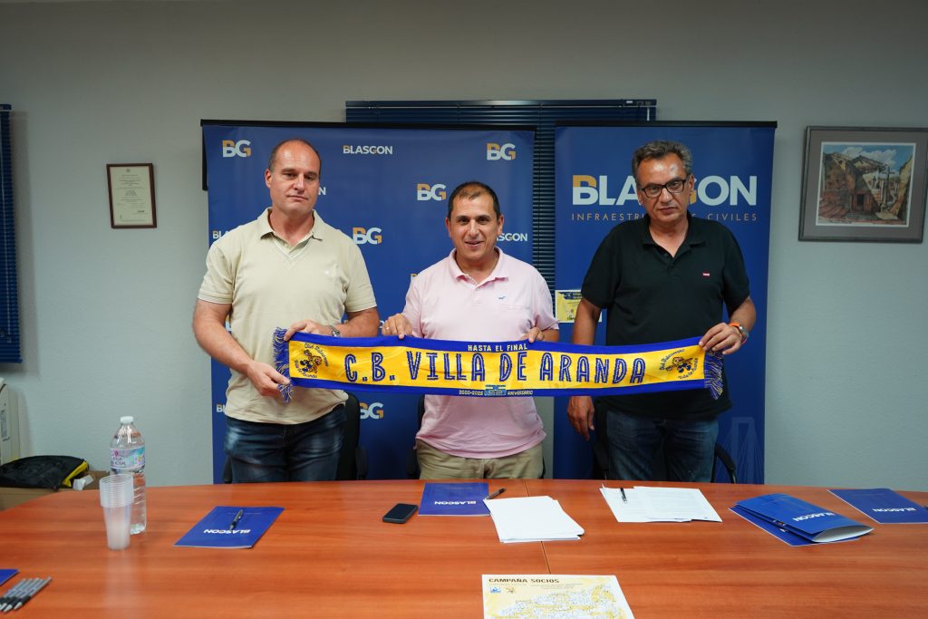 BLASGON continua construyendo y potenciando el deporte local con el apoyo al Club de Balonmano Villa de Aranda en Asobal